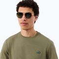 Мъжка тениска Lacoste TH5133 khaki 4