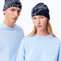 Зимна шапка Lacoste RB3021 navy blue/flour 4