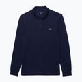Мъжка поло блуза с дълъг ръкав  Lacoste DH5523 navy blue
