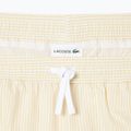 Мъжки къси панталони за плуване Lacoste MH9089 white/yellow 2