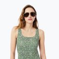Дамски бански Lacoste MF9608 зелен/мукавен 6