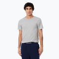Мъжка тениска Lacoste TH9007 3-pack white/silver chine/black 3