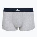 Мъжки боксерки Lacoste 5H1291 3 пакета тъмносиньо/бяло/сребърно ch 2