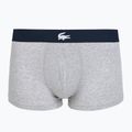 Мъжки боксерки Lacoste 5H1288 3 пакета тъмносиньо/бяло/сребърно ch 2