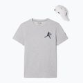 Мъжка тенис фланелка Lacoste TH1044 silver chine/navy blue