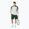 Мъжка поло фланелка за тенис Lacoste Tennis Polo DH8963 white/liamone green 2