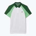 Мъжка поло фланелка за тенис Lacoste Tennis Polo DH8963 white/liamone green 5