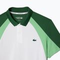 Мъжка поло фланелка за тенис Lacoste Tennis Polo DH8963 white/liamone green 7
