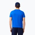 Мъжка тенис фланелка Lacoste TH1044 gipsy white/navy blue 2