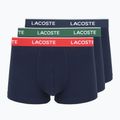 Мъжки боксерки Lacoste 5H12997 3 чифта navy blue/green/red/navy blue