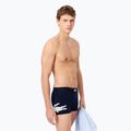 Мъжки боксерки Lacoste 5H1291 3 пакета тъмносиньо/бяло/сребърно ch 2