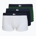 Мъжки боксерки Lacoste 5H1291 3 пакета мащерка/нави синьо/бяло