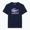 Мъжка тениска Lacoste TH4769 тъмно синьо