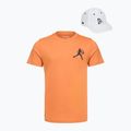 Мъжка тениска + шапка Lacoste TH1044 blossom/white