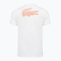 Мъжка фланелка за тенис Lacoste TH0003 white/blossom 2