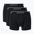 Мъжки боксерки Lacoste 5H3202 Microfibra Negro 3 pack black