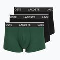 Мъжки боксерки Lacoste 5H1300 3 pack black/green