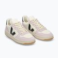 Дамски обувки VEJA V-10 Prime Leather pure/black/parme