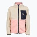 Детски поларен суитшърт Aulp Tiger Sherpa light coral 1 3
