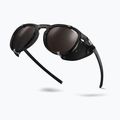 Julbo Millenium Reactiv Поляризирани лъскави полупрозрачни слънчеви очила черно/черно/бяло 6
