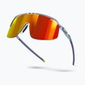 Слънчеви очила Julbo Density Reactiv Light Amplifier блестящи транс синьо/жълто/многопластово червено 6