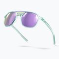 Julbo Slack Cover Spectron лъскави полупрозрачни слънчеви очила в цвят мента/светло сиво 14