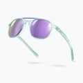 Julbo Slack Cover Spectron лъскави полупрозрачни слънчеви очила в цвят мента/светло сиво 15
