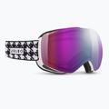 Скиорска маска Julbo Shadow Reactiv High Contrast white/black/flash purple 5