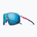 Julbo Dencity Spectron 3 блестящ кристал/флуоресцентно розово/синьо очила за колоездене 5