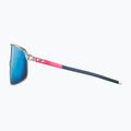 Julbo Dencity Spectron 3 блестящ кристал/флуоресцентно розово/синьо очила за колоездене 6