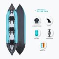 AQUADESIGN Koloa 400 cm син/черен надуваем каяк за 3 човека 4