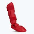 Протектори за подбедрици adidas WKF red 2