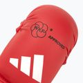 adidas WKF протектори за ръце червени 4