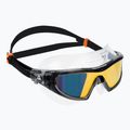 Aquasphere Vista Pro тъмно сива/черна/оранжева титанова маска за плуване MS5041201LMO