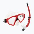Aqualung Saturn Combo комплект за шнорхел Маска + шнорхел Червено SC3980006 9
