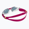 Aquasphere Kayenne Compact прозрачни / малинови детски очила за плуване EP3150016LD 4
