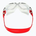 Маска за плуване Aquasphere Vista white/red/clear 3