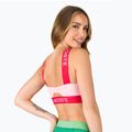 Горнище на бански Lacoste розово и червено MF3389 3