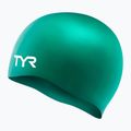 Шапка за плуване TYR Wrinkle Free green