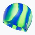 Шапка за плуване TYR Multi-Colour Silicone green/blue multi