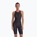 Дамски цял костюм за плуване TYR Fusion 2 Aerofit Shortjohn black