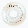 Колела за ролери Luminous Led Wheels Duo 76mm/85A X4 white/pearl 3