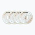 Колела за ролери Luminous Led Wheels Duo 72mm/85A X4 white/pearl