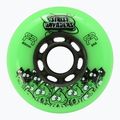 Колела за ролери FR Skates Street Invaders Wheels 80mm/84A X4 green/black