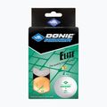 Donic-Schildkröt 1-Star Elite Poly 40+ 6 бр. топчета за тенис на маса бели/оранжеви 4