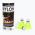 Sunflex стрелички за бадминтон Nylon 3XY 3 бр. жълти 53559