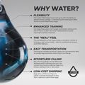 Боксова круша Aqua Training Bag Energy Punching Bag 15" black 6