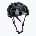 Детска велосипедна каска ABUS Youn-I 2.0 black violet