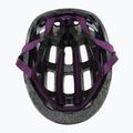 Детска велосипедна каска ABUS Youn-I 2.0 black violet 5