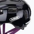 Детска велосипедна каска ABUS Youn-I 2.0 black violet 8